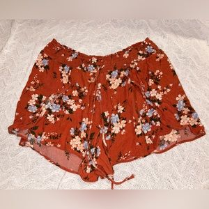 Floral Dress Shorts